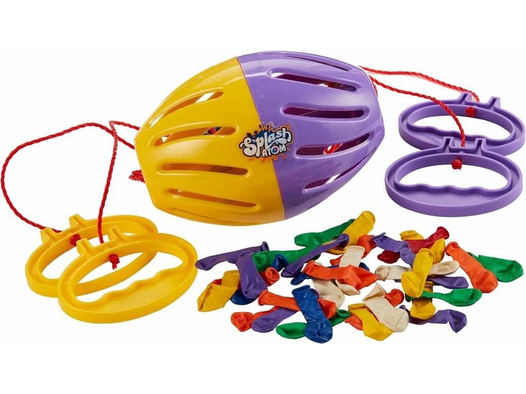 Éclaboussez Atom avec 30 ballons d'eau