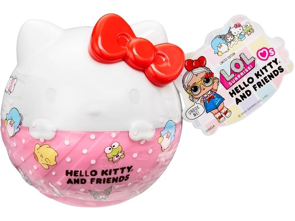 LOL Surprise Hello Kitty And Friends Poupée surprise avec accessoires