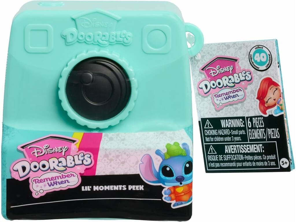 Disney Doorables Remember When Lil Moments Peek avec 4 figurines