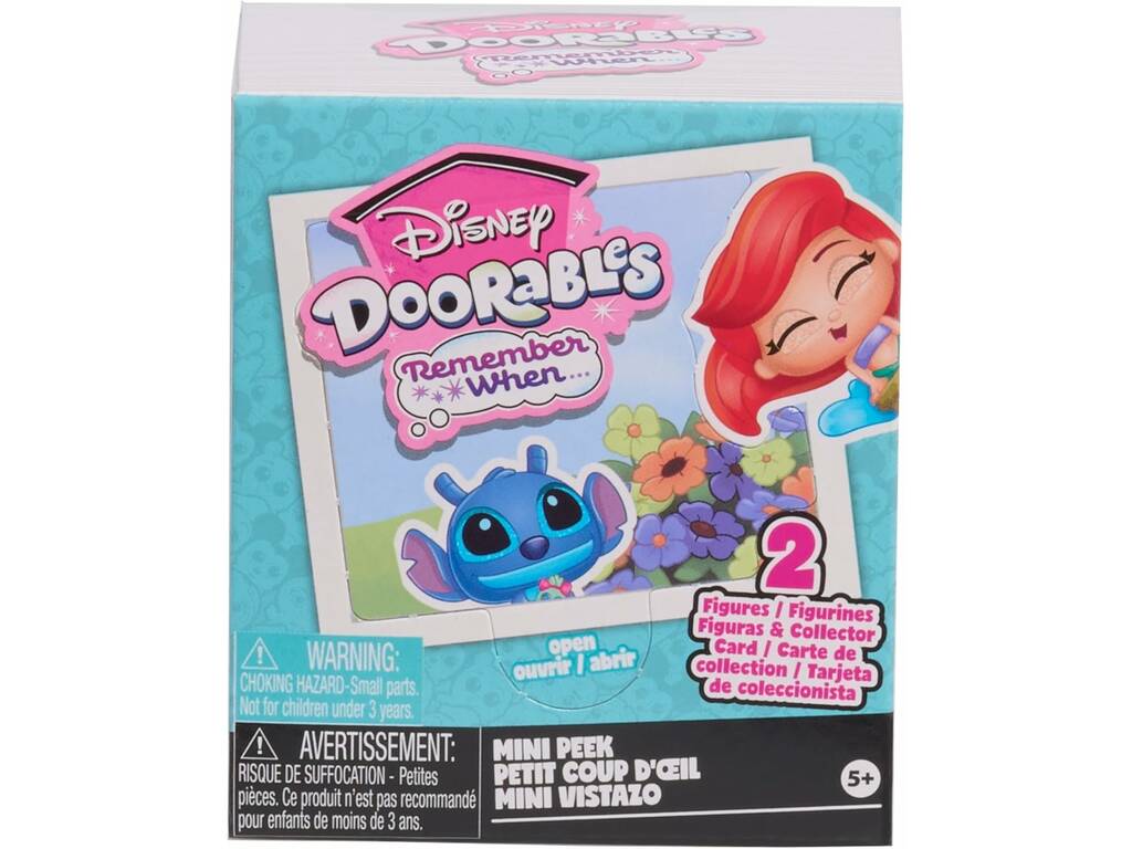 Disney Doorables Remember When Mini Peek avec 2 figurines