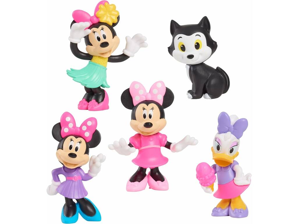 Disney Junior Minnie 5 Pack 6 cm Figures
