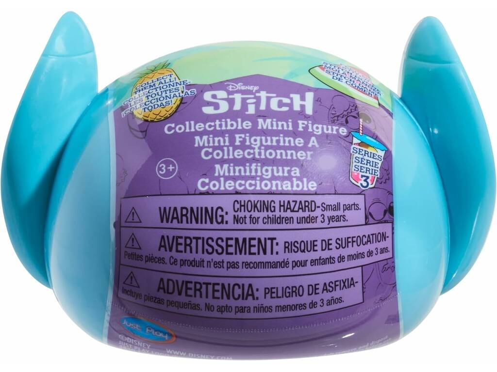 Stitch Blue Surprise Ball Mini Figurine à collectionner