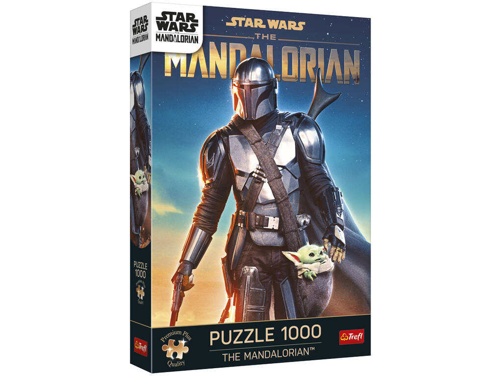 Star Wars Le Mandalorien Puzzle de 1 000 pièces de première qualité