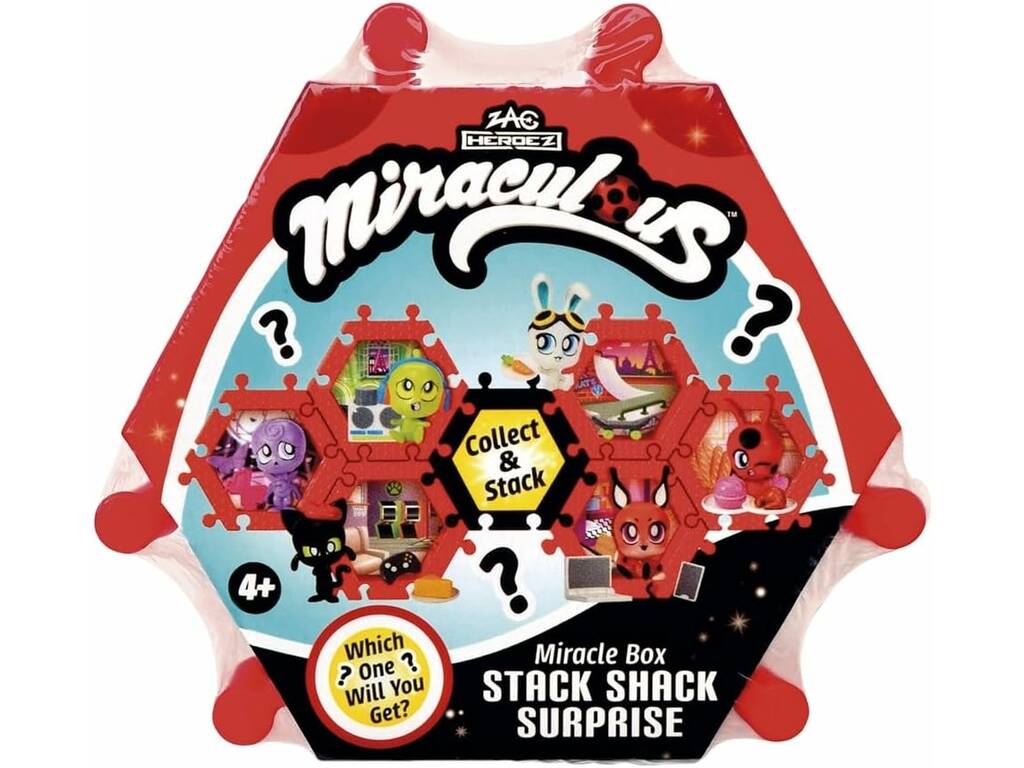 Boîte miracle Ladybug miraculeuse Stack Shack Surprise