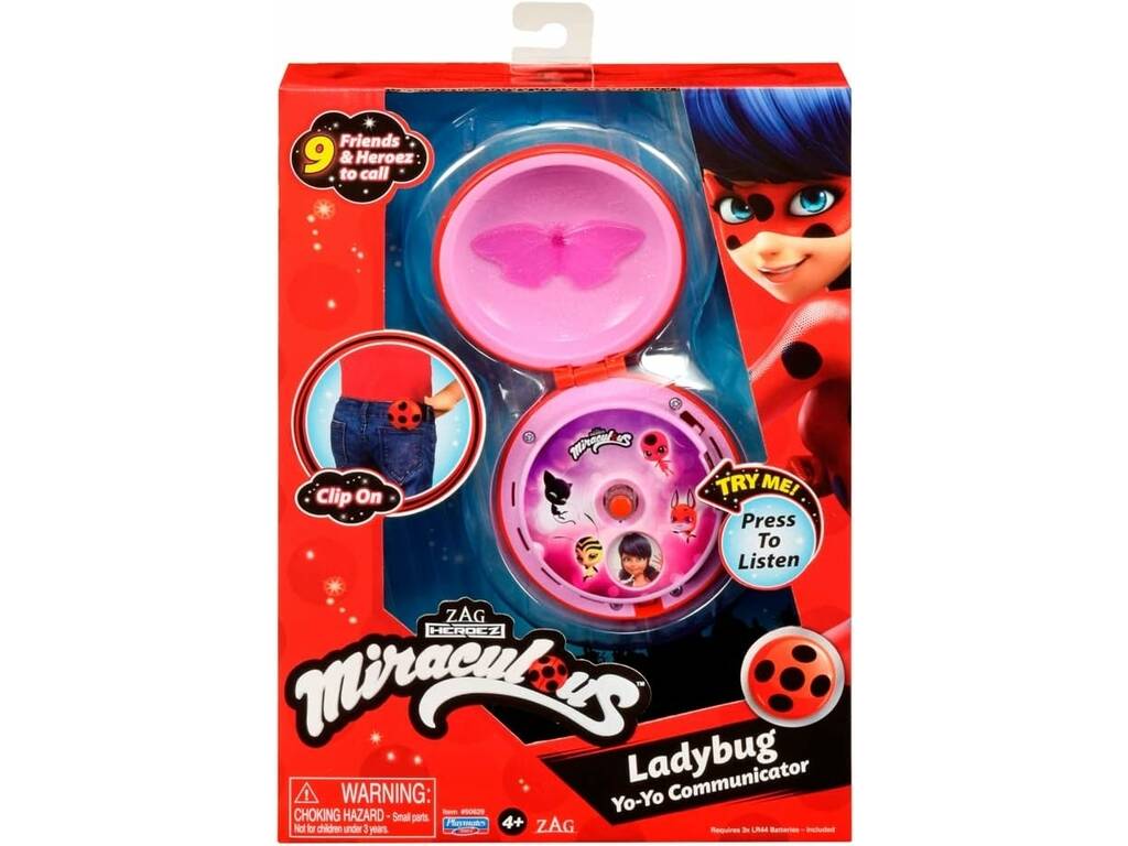 Miraculous Ladybug Yo-Yo Interphone avec voix