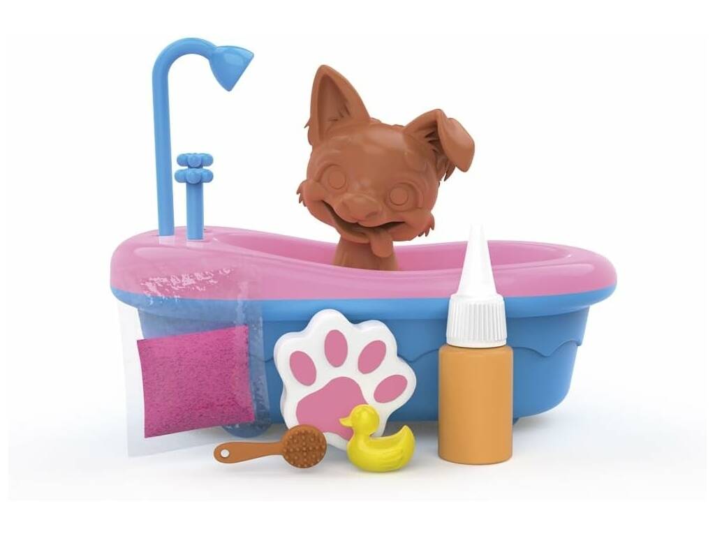 Washy Friends Pack Figura con Bañera y Accesorios