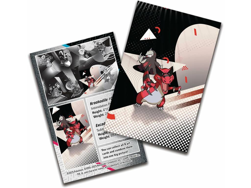 Pokémon TCG Écarlate et Pourpre Éclat noir et Flamme blanche Mini boîte avec 2 boosters