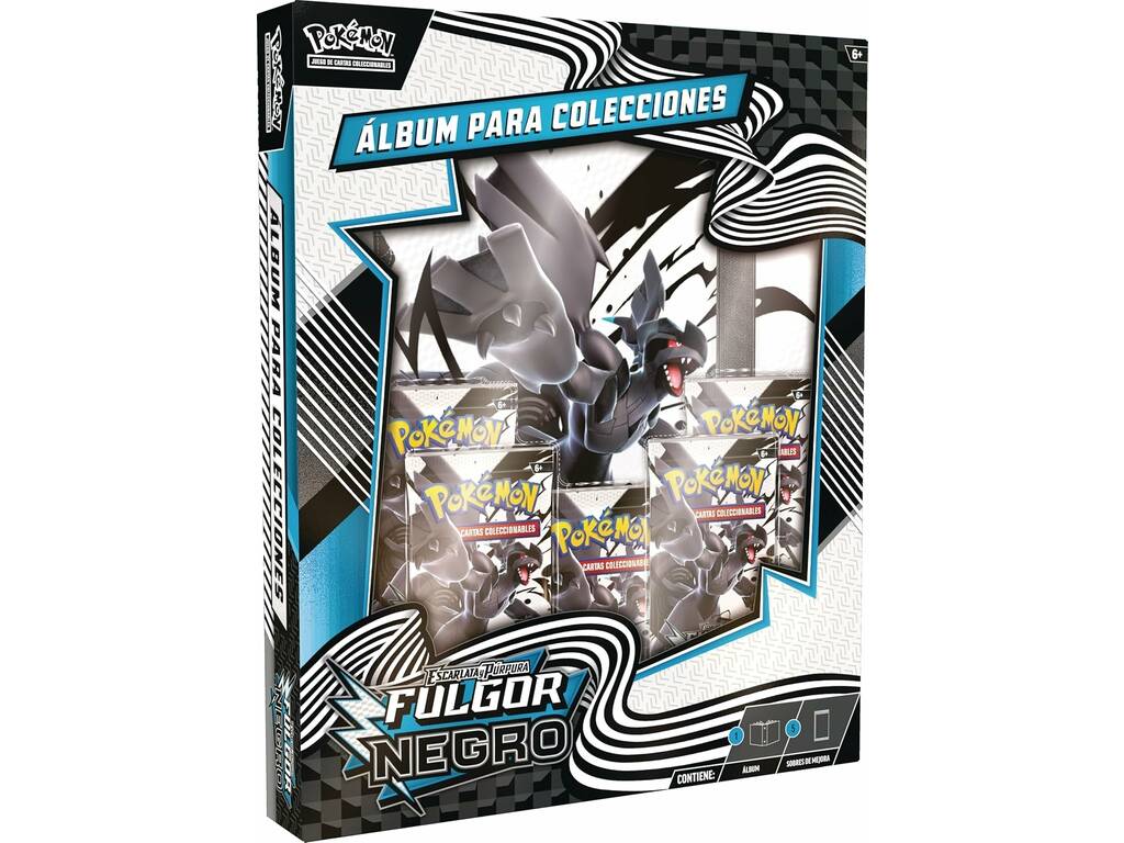 Pokémon TCG Scarlet and Purple Fulgor Black Collection Album Box