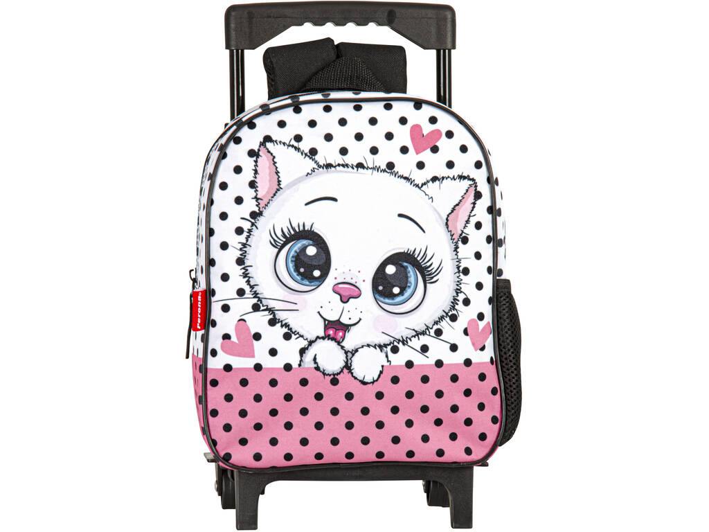 Sac à dos pour crèche Pr Cat avec roulettes