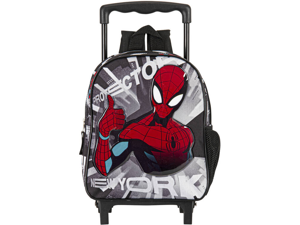 Sac à dos à roulettes pour chambre d'enfant Spiderman Protector