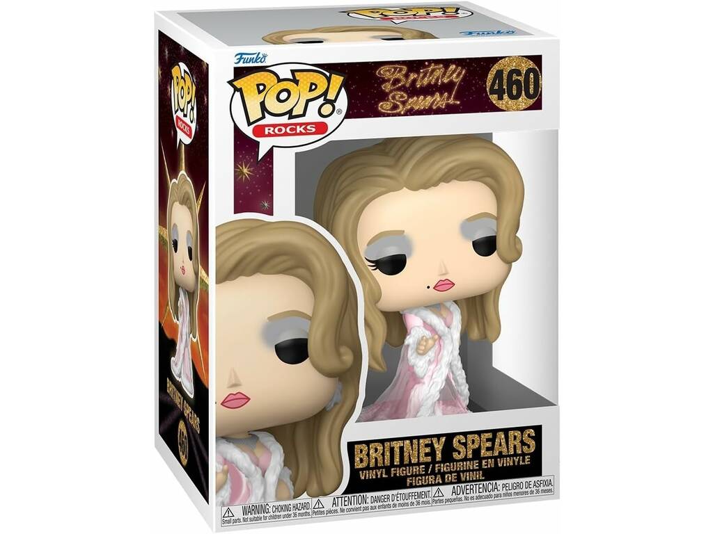 Funko Pop Rocks Britney Spears Figura Britney Spears Lucky
