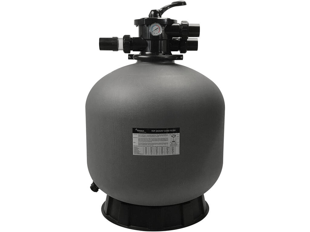 Filtre à sable Poolex OPTI TOP avec un débit de 10,8 m3/h
