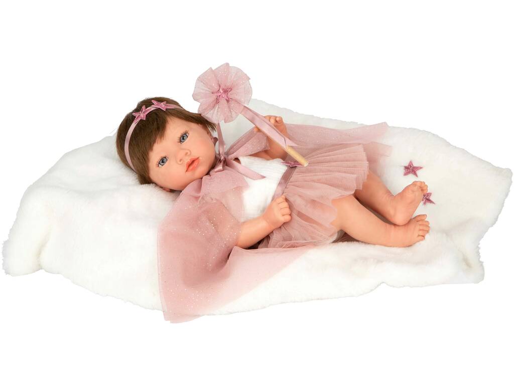 Poupée Reborn Princess Rose de 38 cm avec couverture