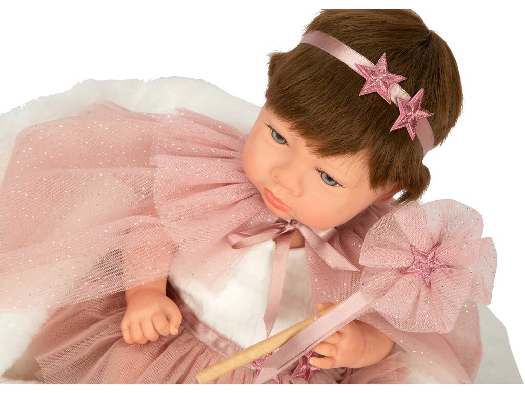 Poupée Reborn Princess Rose de 38 cm avec couverture