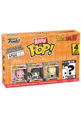Funko Pop Bitty Dragon Ball Z Pack 4 mini Figuras con Majin Buu