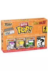 Funko Pop Bitty Dragon Ball Z Set mit 4 Mini-Figuren und Frieza 4. Form