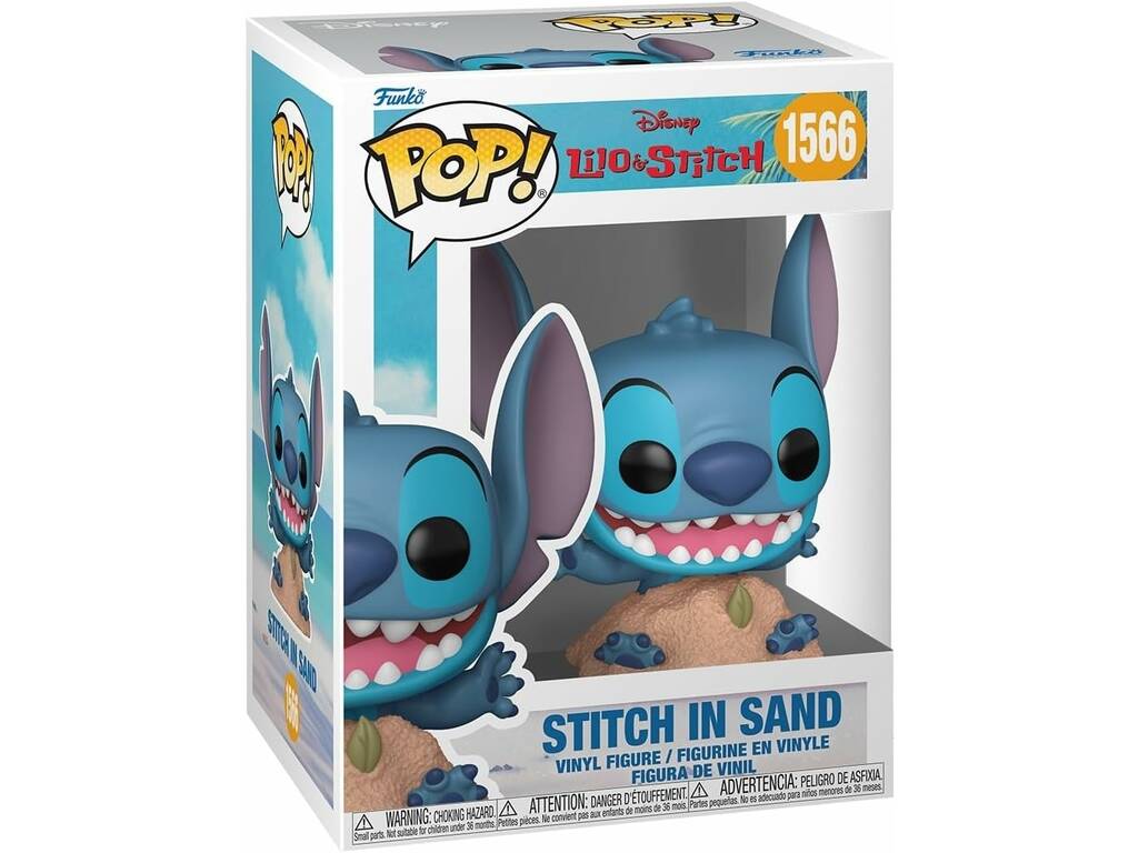 Funko Pop Disney Lilo & Stitch Figura Stitch en Arena