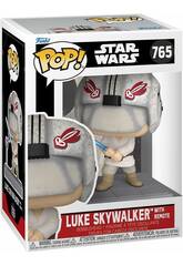 imagen Funko Pop Star Wars Figura Luke Skywalker con Remote y Cabeza Oscilante