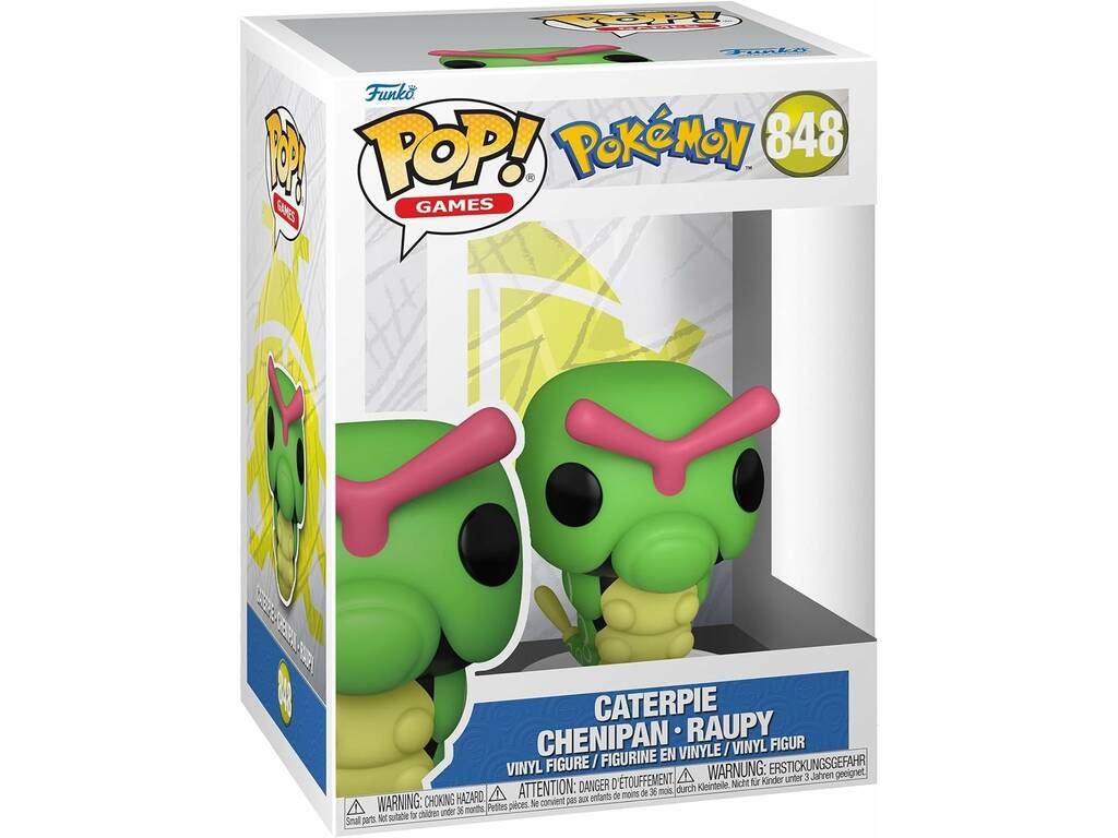 Funko Pop Games Pokémon Caterpie Funko 74628