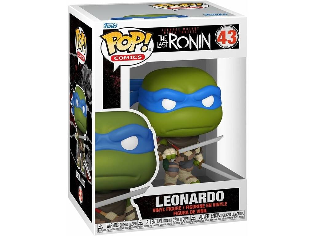 Funko Pop Comics Tortugas Ninja The Last Ronin Figura Leonardo
