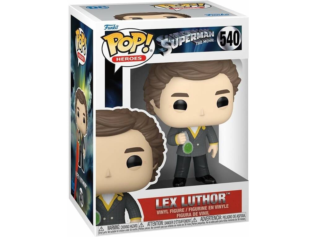 Funko Pop Heroes Superman The Movie Figura Lex Luthor