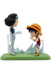 imagen One Piece WCF Monkey D. Luffy vs Kuzan 8x9x5 cm Figure