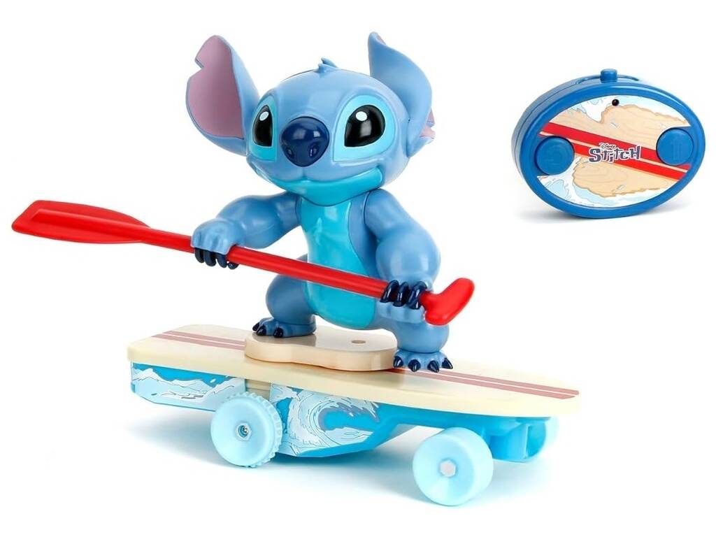 Stitch 25 cm Surfing Stitch radiocommandé
