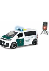 Dickie Toys Citron Civil Guard 15 cm avec radar