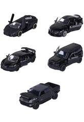 Majorette Pack 5 auto Black Edition