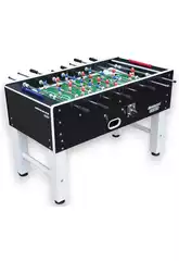 Baby-foot professionnel Hercules noir 136x76x92 cm avec porte-monnaie