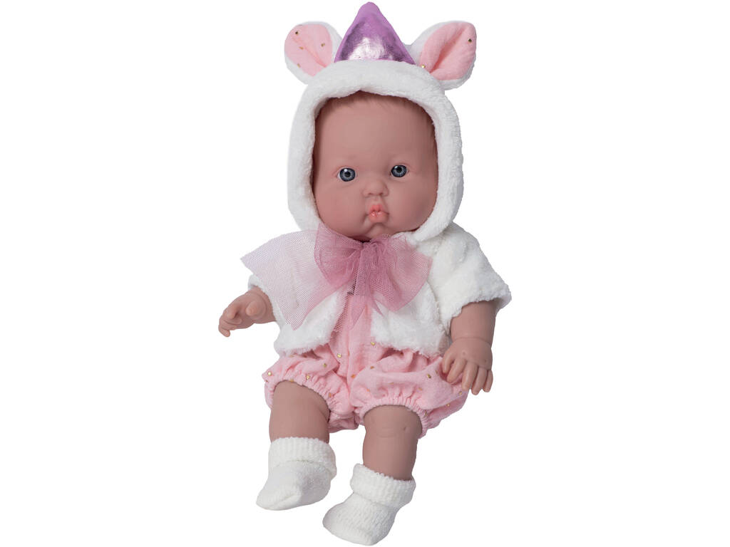 30 Cm Fatty Poupée Fantasy Licorne Rose