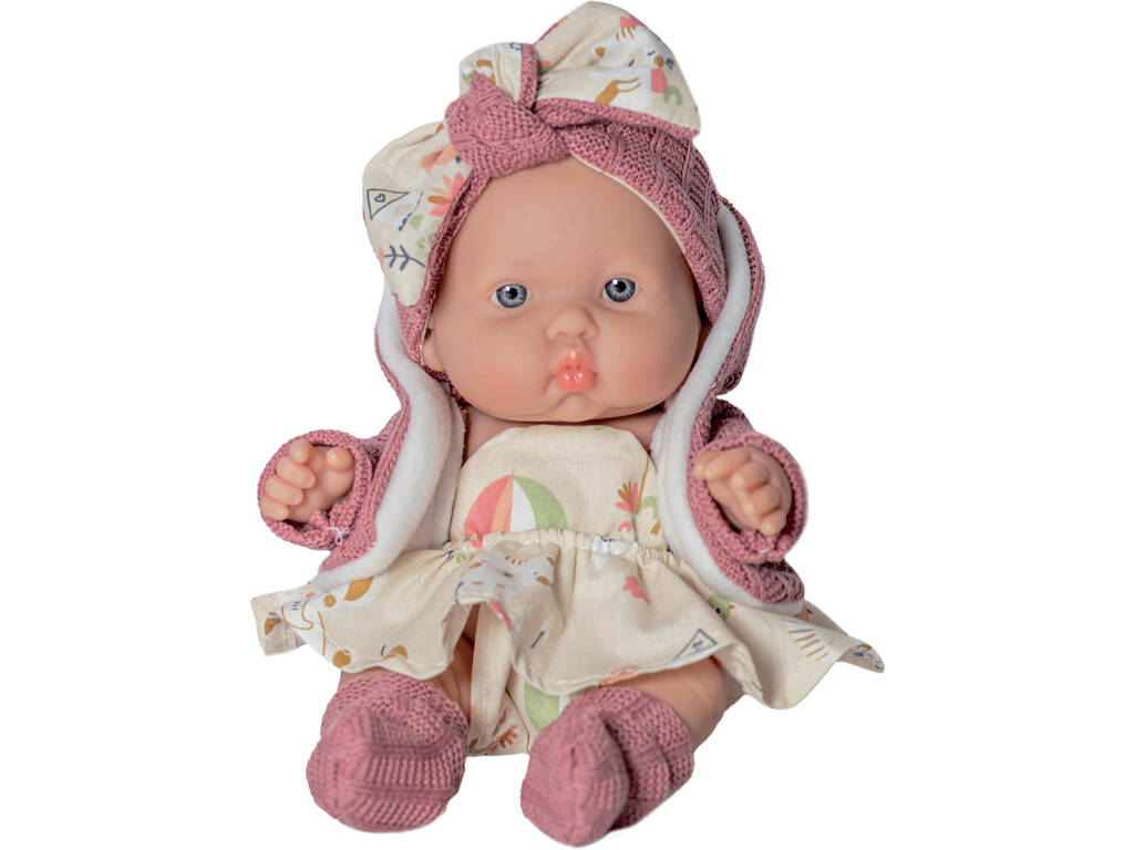 Poupée Fatty habillée en beige 30 cm
