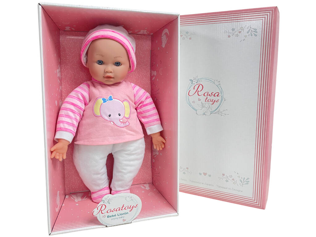 Poupée bébé Tiny Llorona de 35 cm