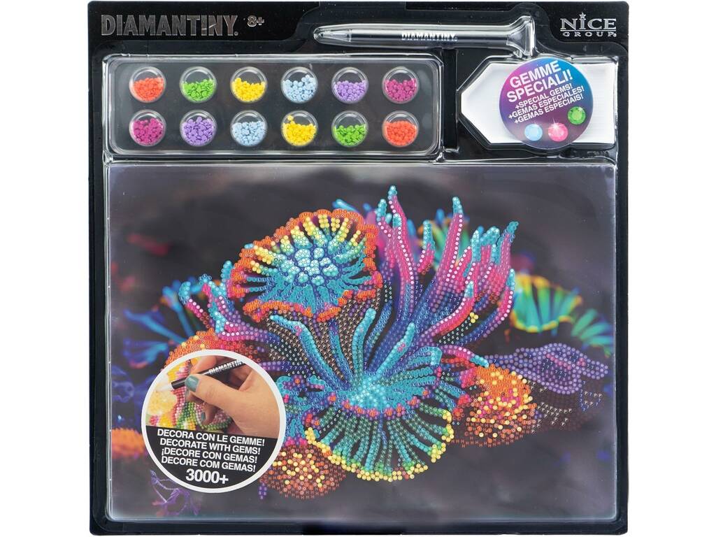 Diamantiny Décorer avec des pierres précieuses Anémones