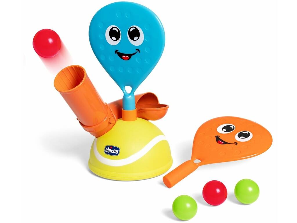 Set de padel Fit & Fun avec 2 raquettes et 4 balles