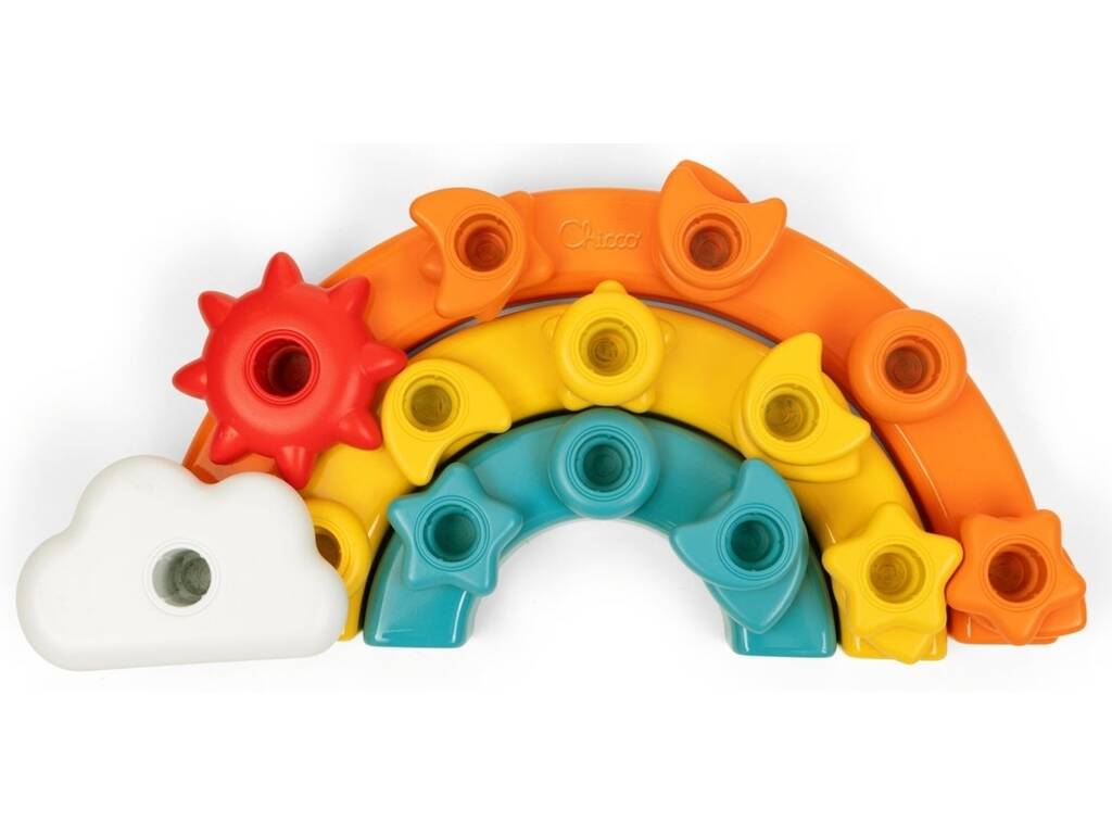 Arc-en-ciel Multiactivités 2 en 1 avec épingles