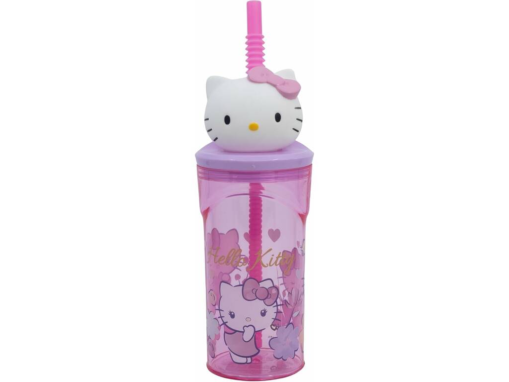 Hello Kitty 3D Figurine Verre 360 ml. Stor 81766