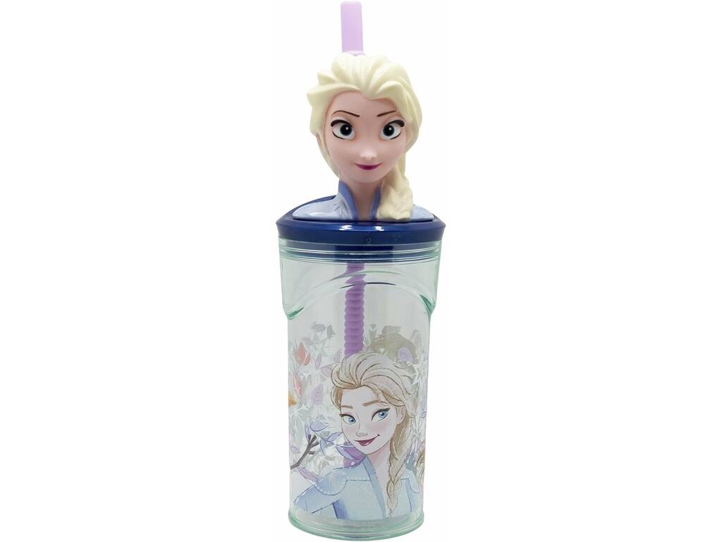Verre Figurine 3D Frozen Snowy Tale 360 ml