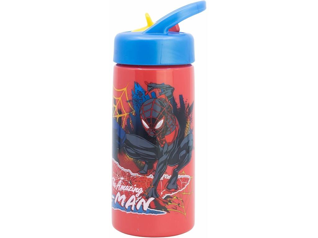 Garrafa PP Playground Spiderman Moving Target de 410 ml