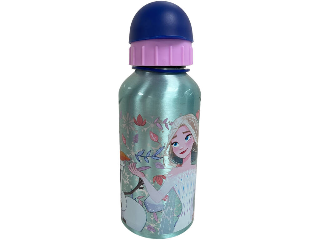 Petite bouteille en aluminium Frozen Snowy Tale de 400 ml