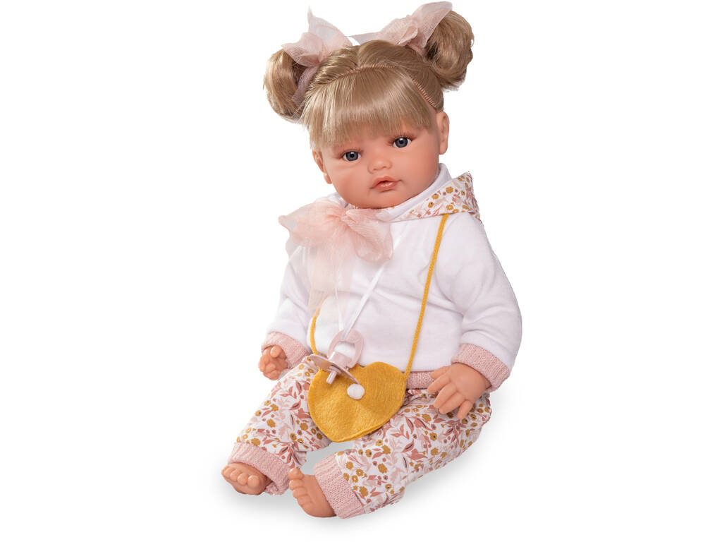Poupée bébé nouveau-né Beni Tears 42 Cm avec sac