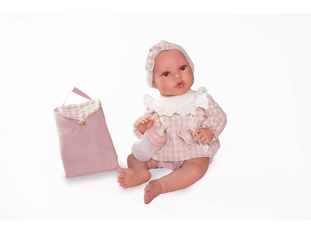 Poupée Erika nouveau-né de 42 cm avec table à langer