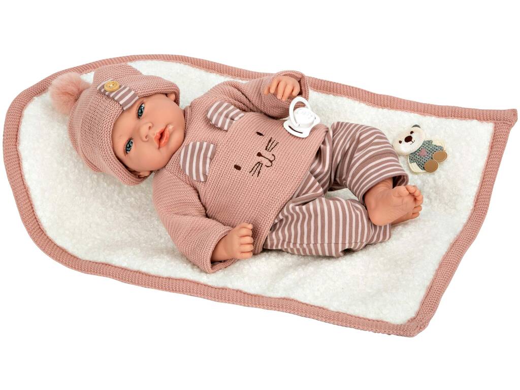 Muñeca Elegance Andie Con Manta 40 Cm