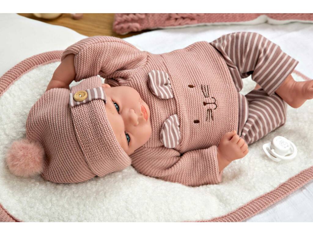 Muñeca Elegance Andie Con Manta 40 Cm