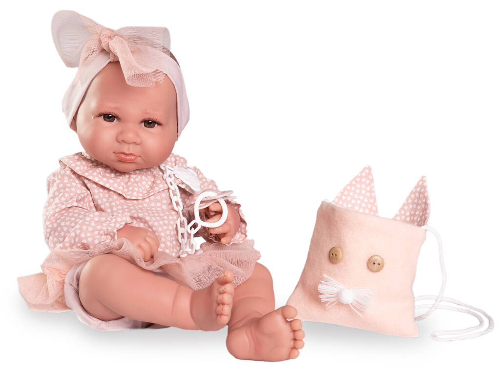 Newborn Baby Doll Luca 42 Cm Avec Pochette