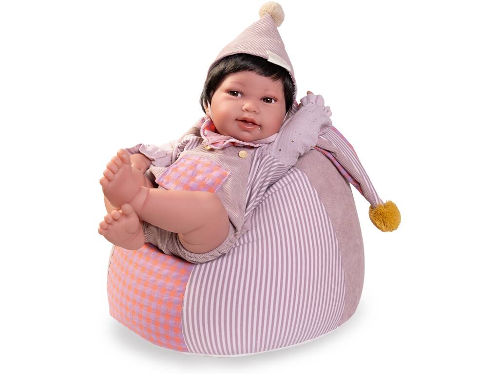Pipa Circus Poupée nouveau-né 42 cm avec Pouf