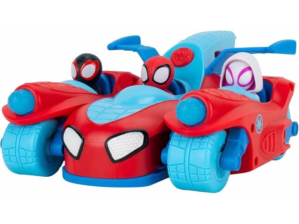 Marvel Spidey And His Amazing Friends Equipo de Spidey Split Racer