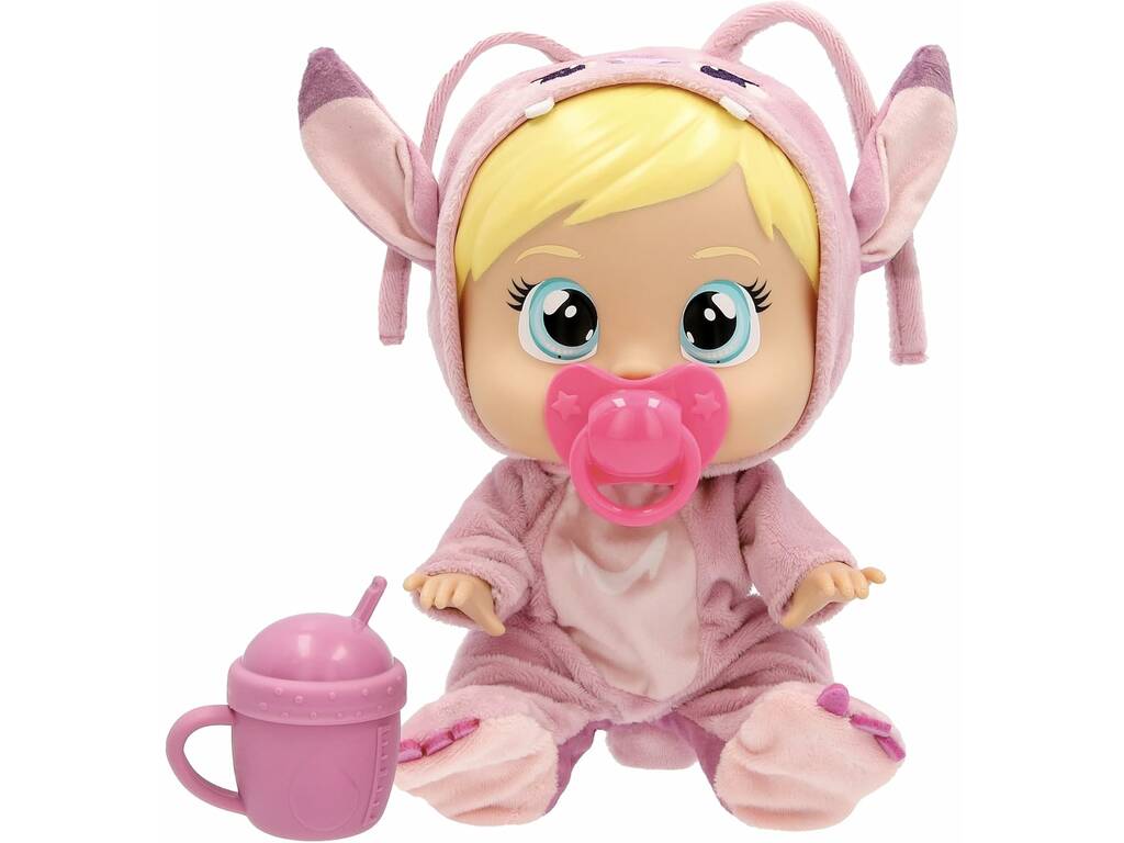 Bebés Llorones Loving Care Disney Stitch Muñeca Angel