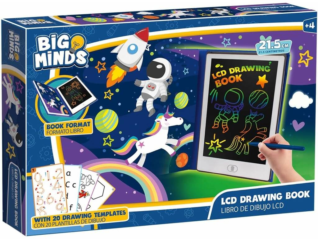 Cahier de dessin LCD