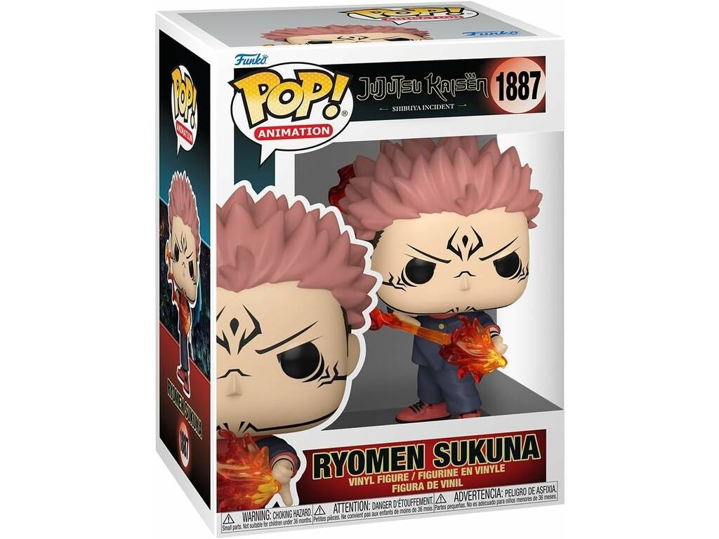Funko Pop Animation Jujutsu Kaisen: Shibuya Incident Figura Ryomen Sukuna
